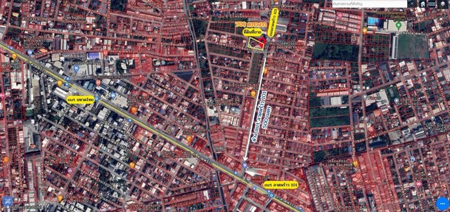ขายที่ติดถนนลาดพร้าว101ที่ดินใกล้รถไฟฟ้าที่ดินลาดพร้าว แถมสิ่งปลูกสร้างเป็นโรงเรียน2ด้านซอยลาดพร้าวแยก7  ต.คลองจั่น อ.บางกะปิ จ.กรุงเทพ