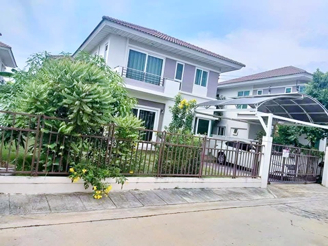 ถ.บรม รพ.ธนบุรี2 4กม. วงแหวน ปิ่นเกล้า-พระราม 5 คฤหาสน์ 2ชั้น 60ตร.วา.240ตร.ม. 3นอน 2น้ำ เซ็นทรัล ปิ่นเกล้า 5 กม.