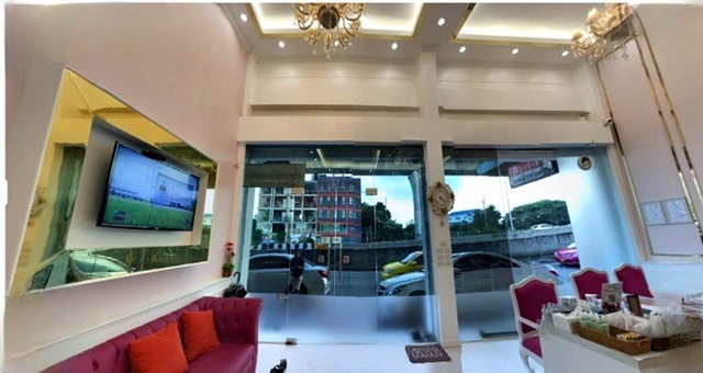 MRT กระทรวงสาธารณสุข 350 ม. ให้เช่าอาคารพาณิชย์ 2 คูหา 4.5ชั้น โชว์รูม สำนักงานขาย คลินิก ออฟฟิศ  บิ๊กซีติวานนท์ 200 ม. ตลาดสดเรวดี 0.8 กม.