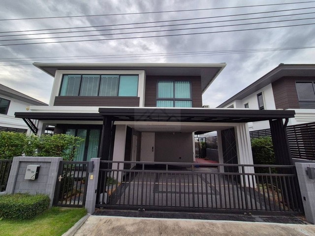 ขายบ้านเดี่ยว 2 ชั้น 59.1 ตรว. โครงการ Grand Britania ราชพฤกษ์-พระราม 5 ถนนราชพฤกษ์ พระราม 5 นครอินทร์ ตกแต่งครบ พร้อมอยู่ 