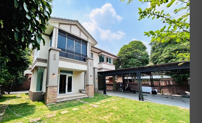 ขายบ้านเดี่ยว หมู่บ้าน วรารมย์ จตุโชติ สายไหม เนื้อที่ 140ตรว รีโนเวทใหม่