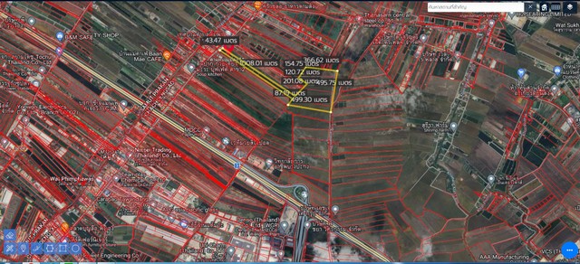 ขายที่ดินเปล่าบางปะกงฉะเชิงเทรา ติดถนนทางหลวง 200 ทางเข้าออกติดถนนทางหลวงชนบท